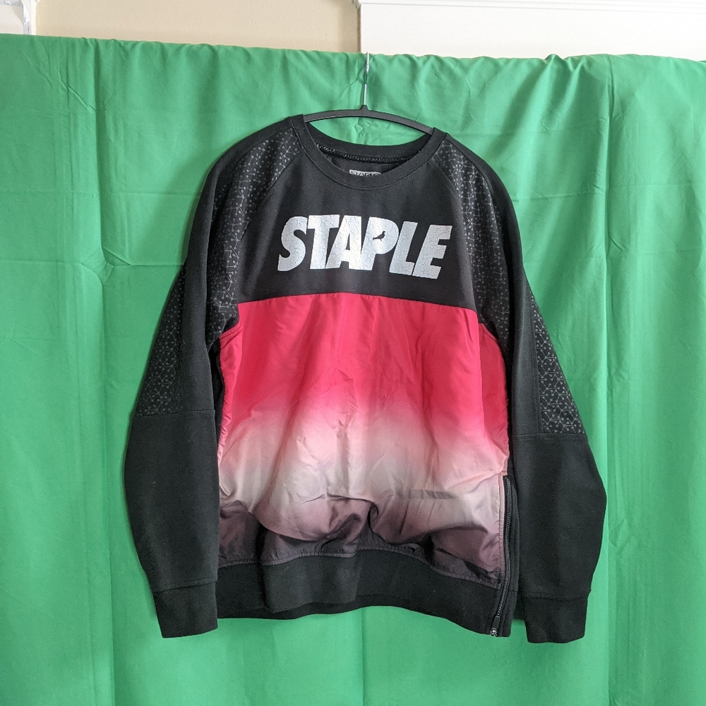 STAPLE logo windbreaker sweatshirt
